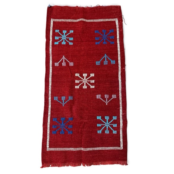 Other - Moroccan Red Hand Woven Berber Rug